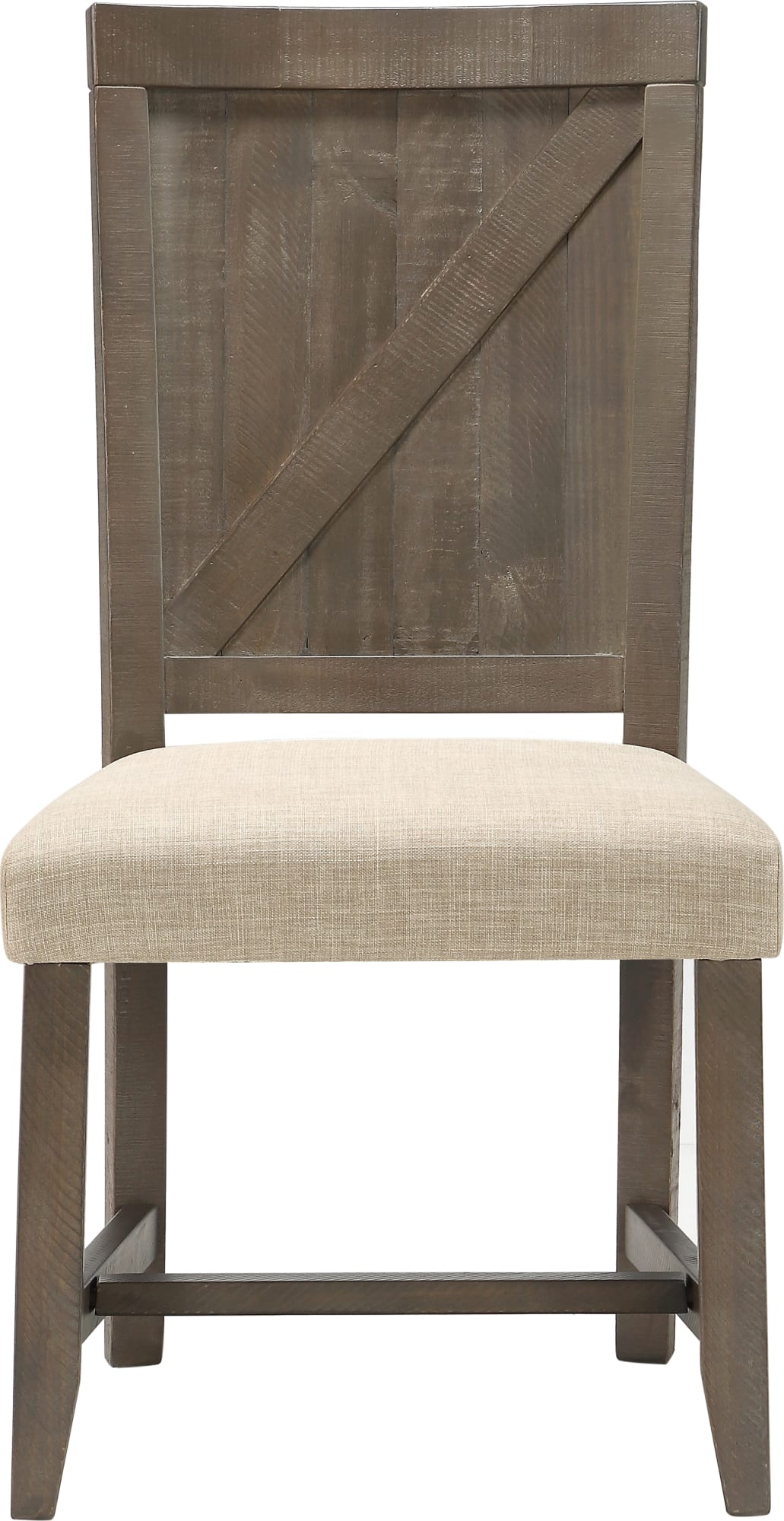Taryn Rustic Grey Wood Chair - Ornate Home