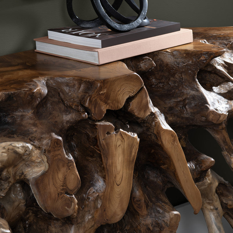 Taryn Tan Console Table - Ornate Home
