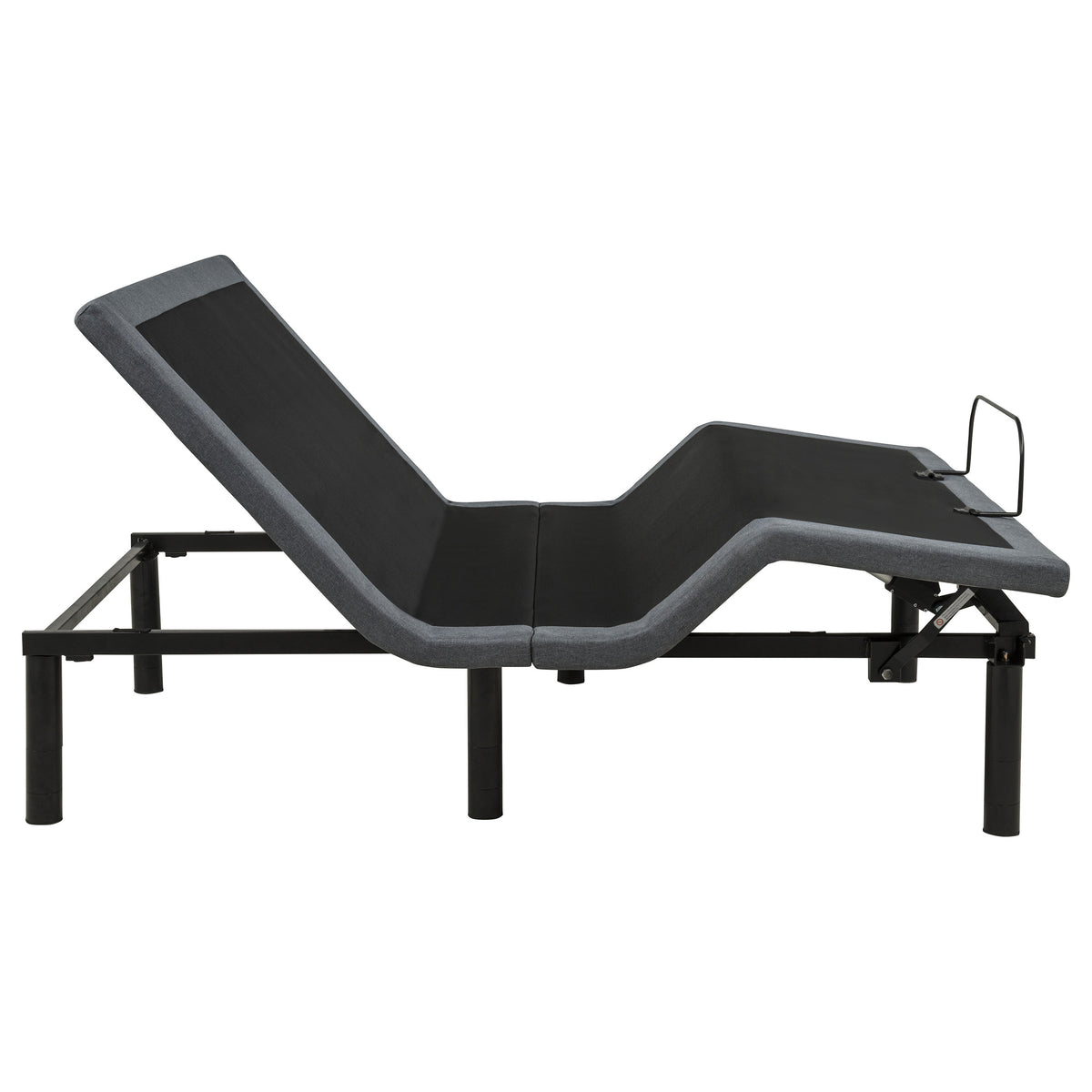 Tasca Black Full Dual-motor Adjustable Bed Base - Ornate Home