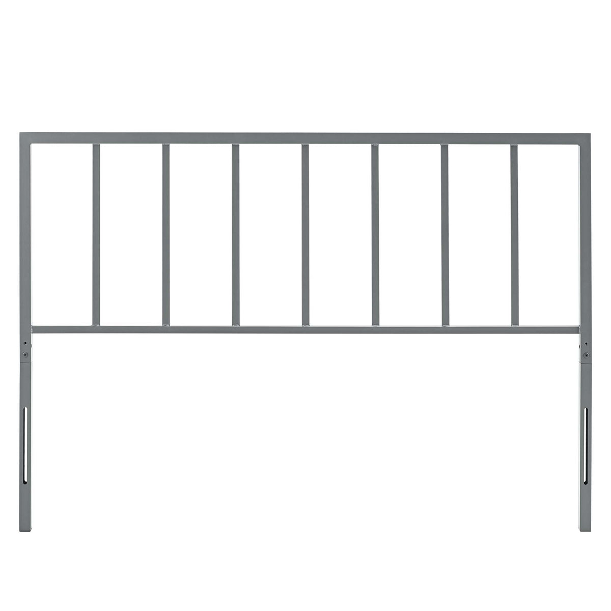 Tatum Gray Metal Full Headboard - Ornate Home