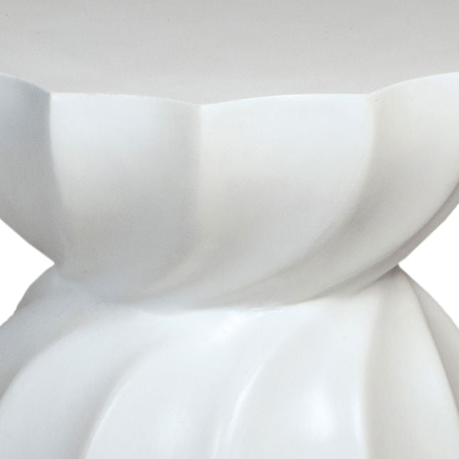 Taunton White Outdoor Side Table - Ornate Home