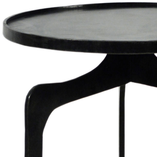 Tawnton Antique Black Side Table - Ornate Home