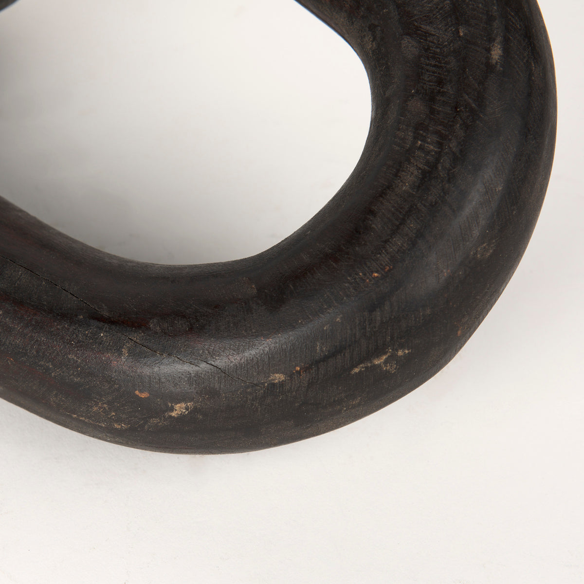 Tayla Black-Brown Large Wood Chain Link - Ornate Home
