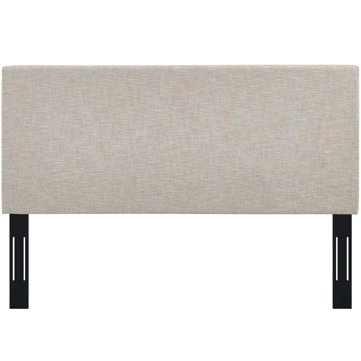 Taylor Beige Upholstered Linen Fabric King and California King Headboard - Ornate Home