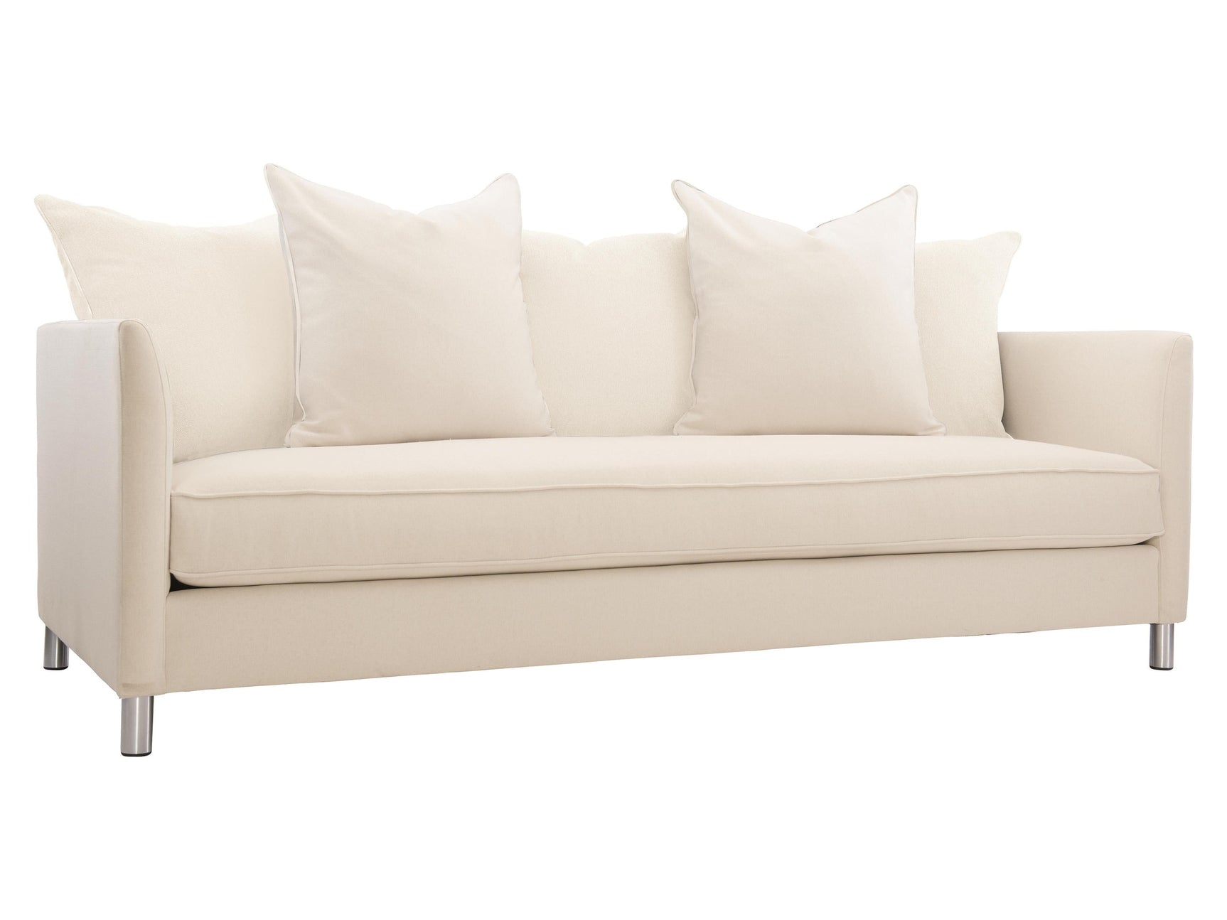 Taylor White/Cream Outdoor Sofa - Ornate Home