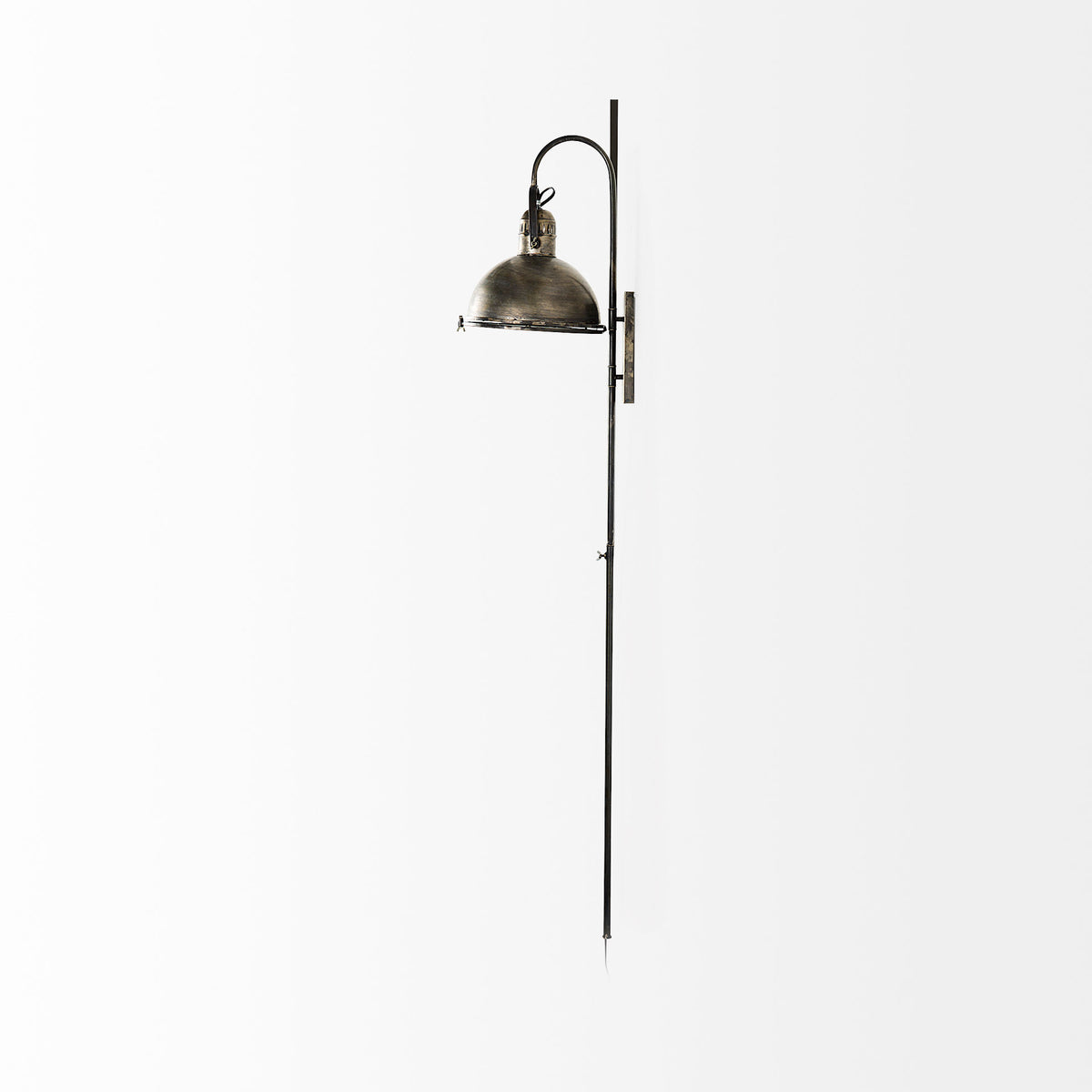 Tazb Gold Metal Conical Shade Wall Sconce
