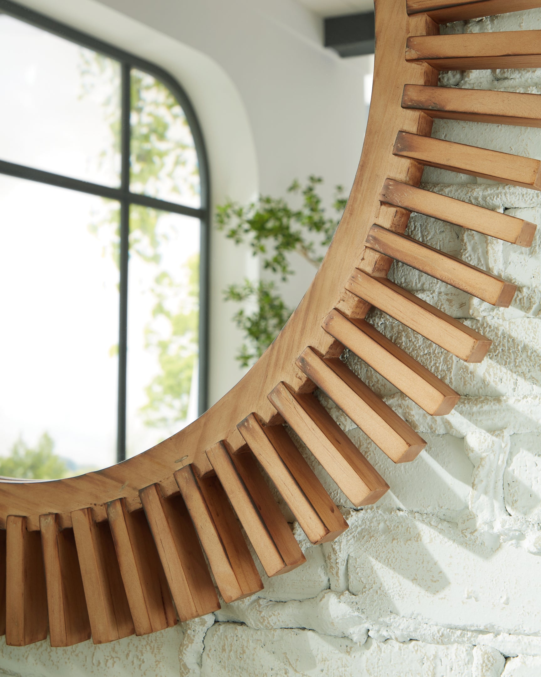 Tedwell Brown Accent Mirror - Ornate Home