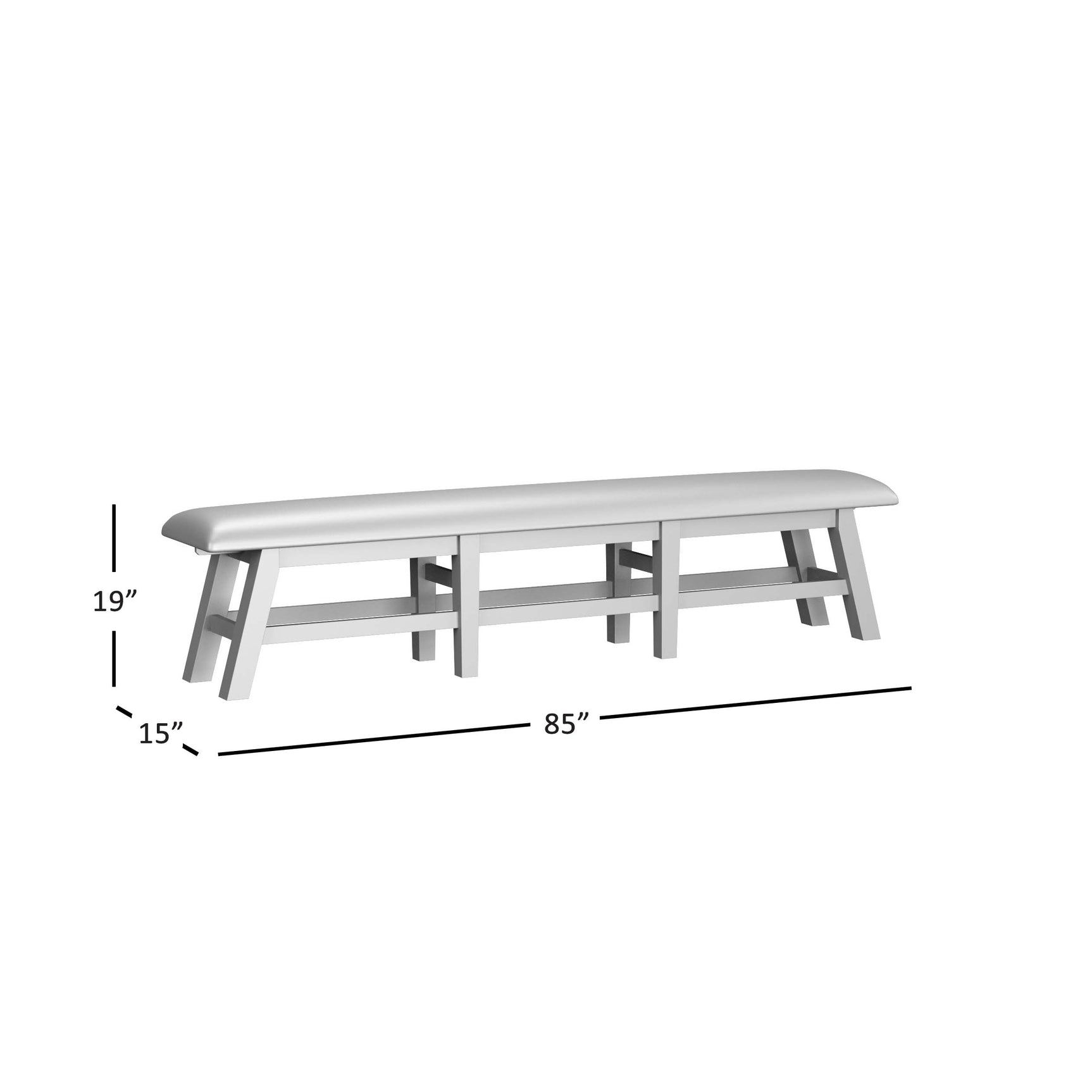 Telluride Driftwood 85 Dining Bench - Ornate Home