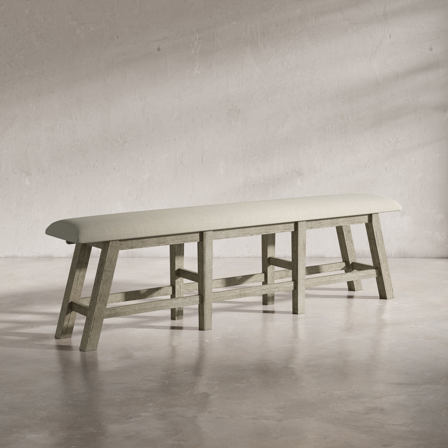 Telluride Driftwood Counter Bench - Ornate Home