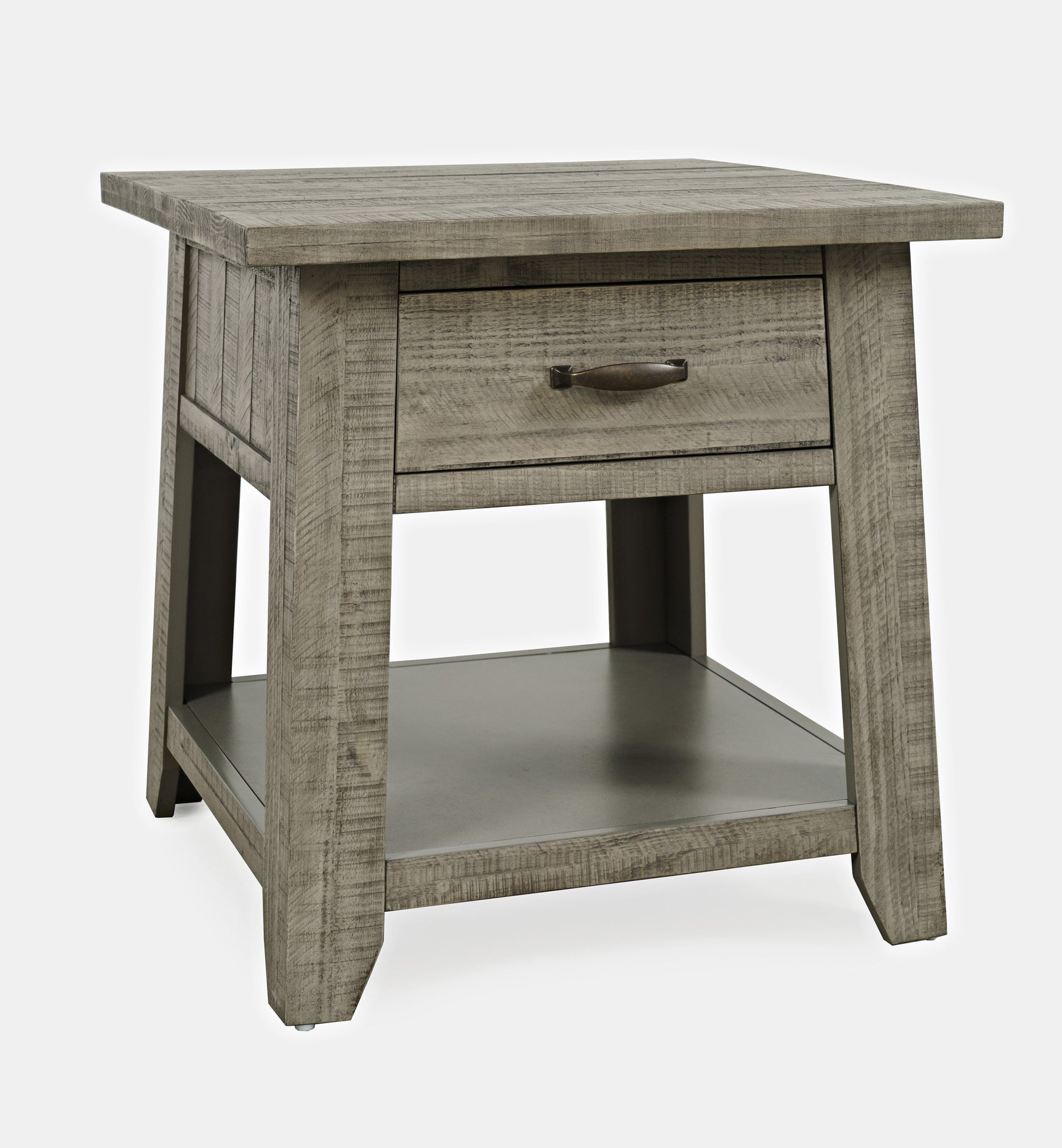 Telluride Driftwood End Table - Ornate Home