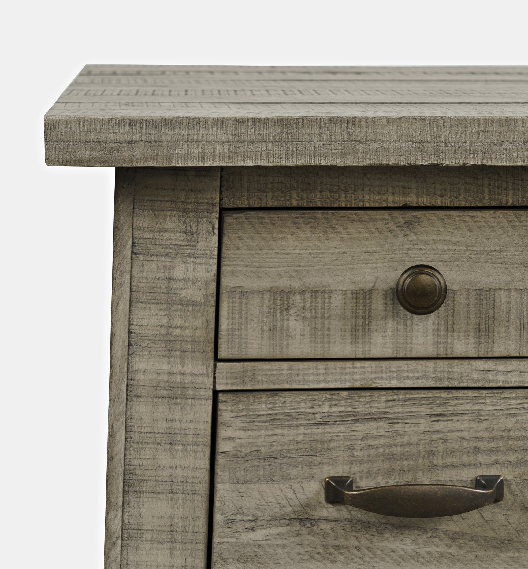 Telluride Driftwood Power Chairside Table - Ornate Home