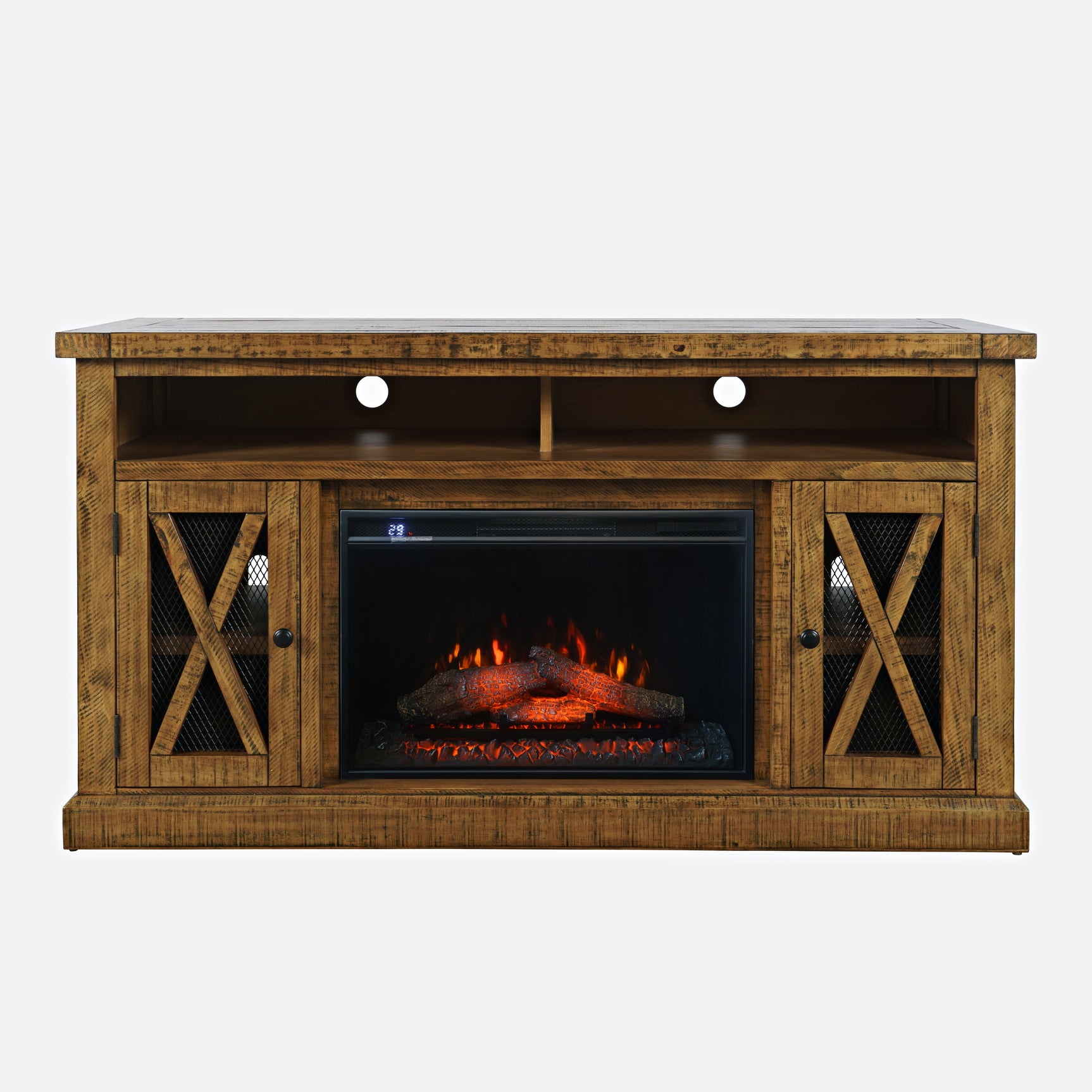 Telluride Gold 60 Fireplace w/ Logset - Ornate Home