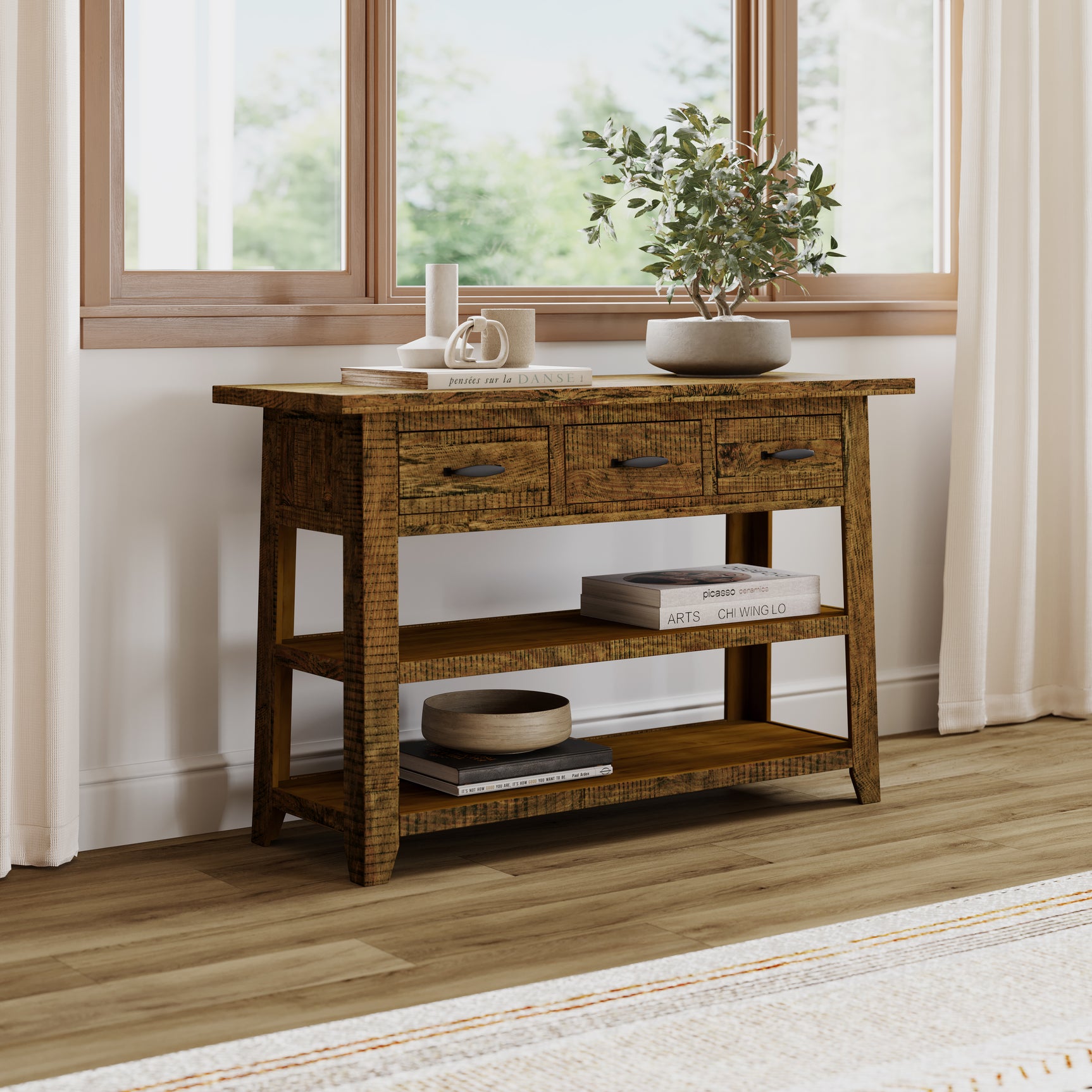 Telluride Gold Sofa Table - Ornate Home