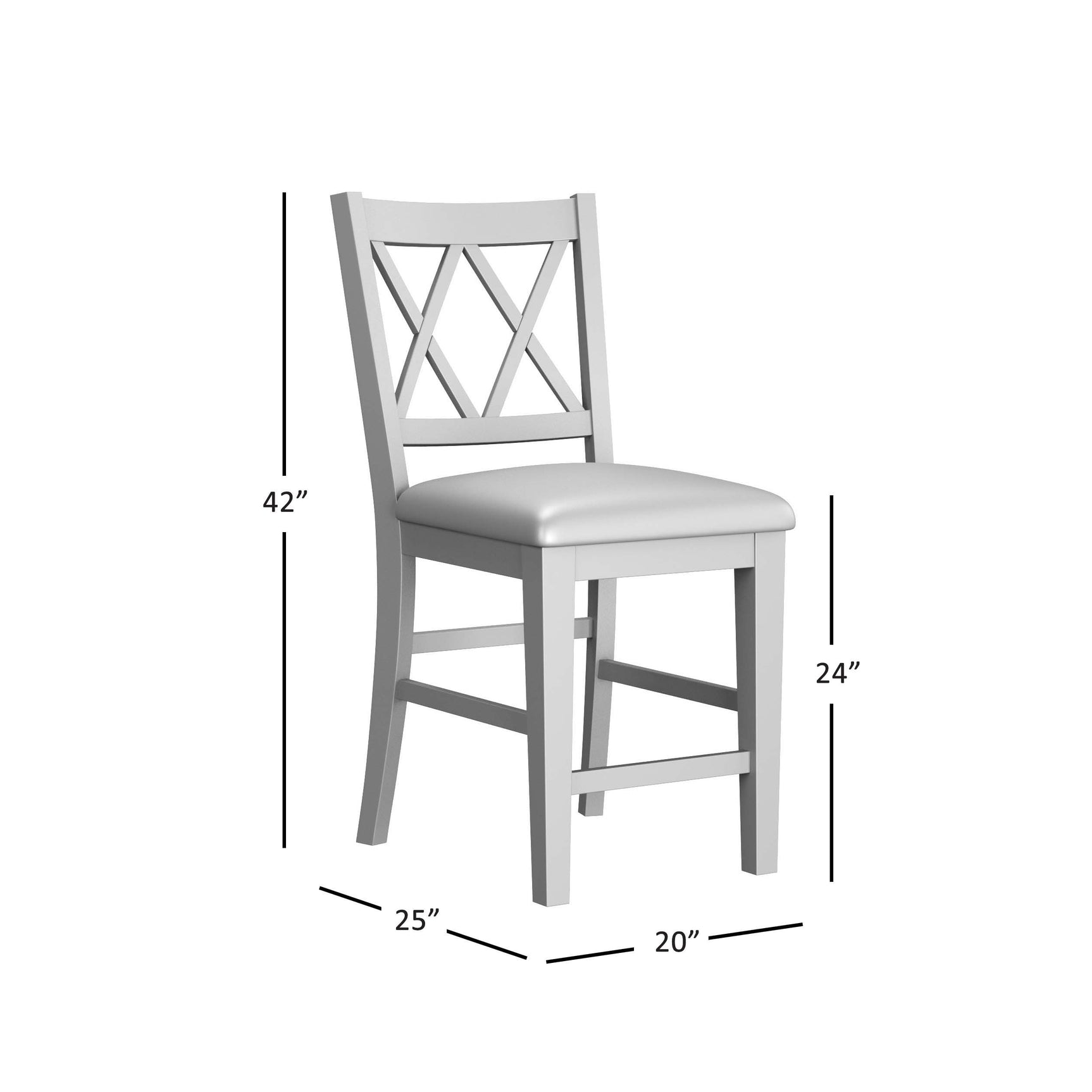 Telluride Gold Stool (Set of 2) - Ornate Home