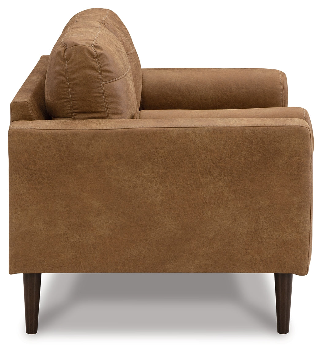 Telora Caramel Loveseat (Online Special Price) - Ornate Home