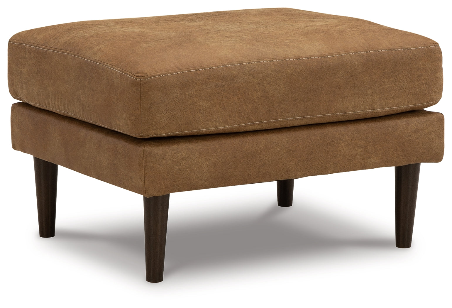 Telora Caramel Ottoman - Ornate Home