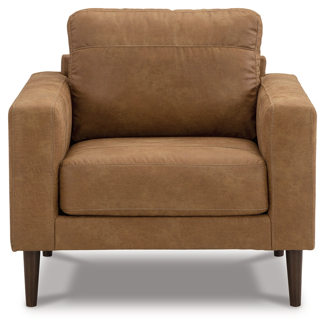 Telora Caramel Sofa, Loveseat, Chair and Ottoman (Online Special Price) - Ornate Home