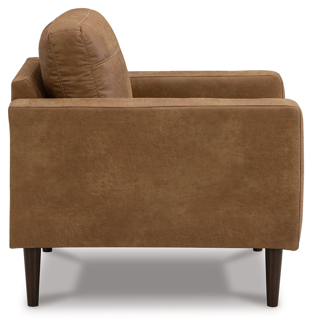Telora Caramel Sofa, Loveseat, Chair and Ottoman (Online Special Price) - Ornate Home
