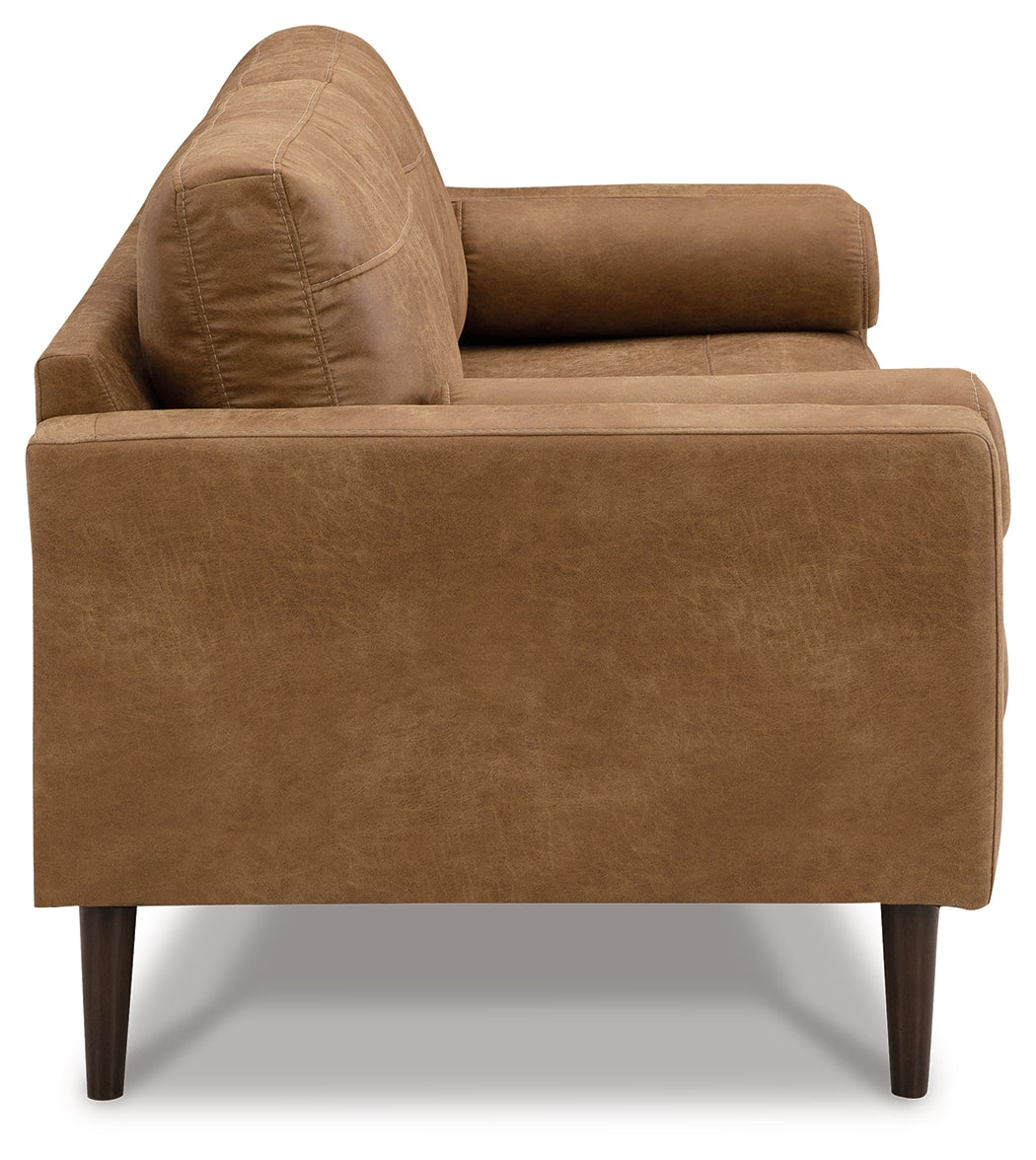 Telora Caramel Sofa (Online Special Price) - Ornate Home