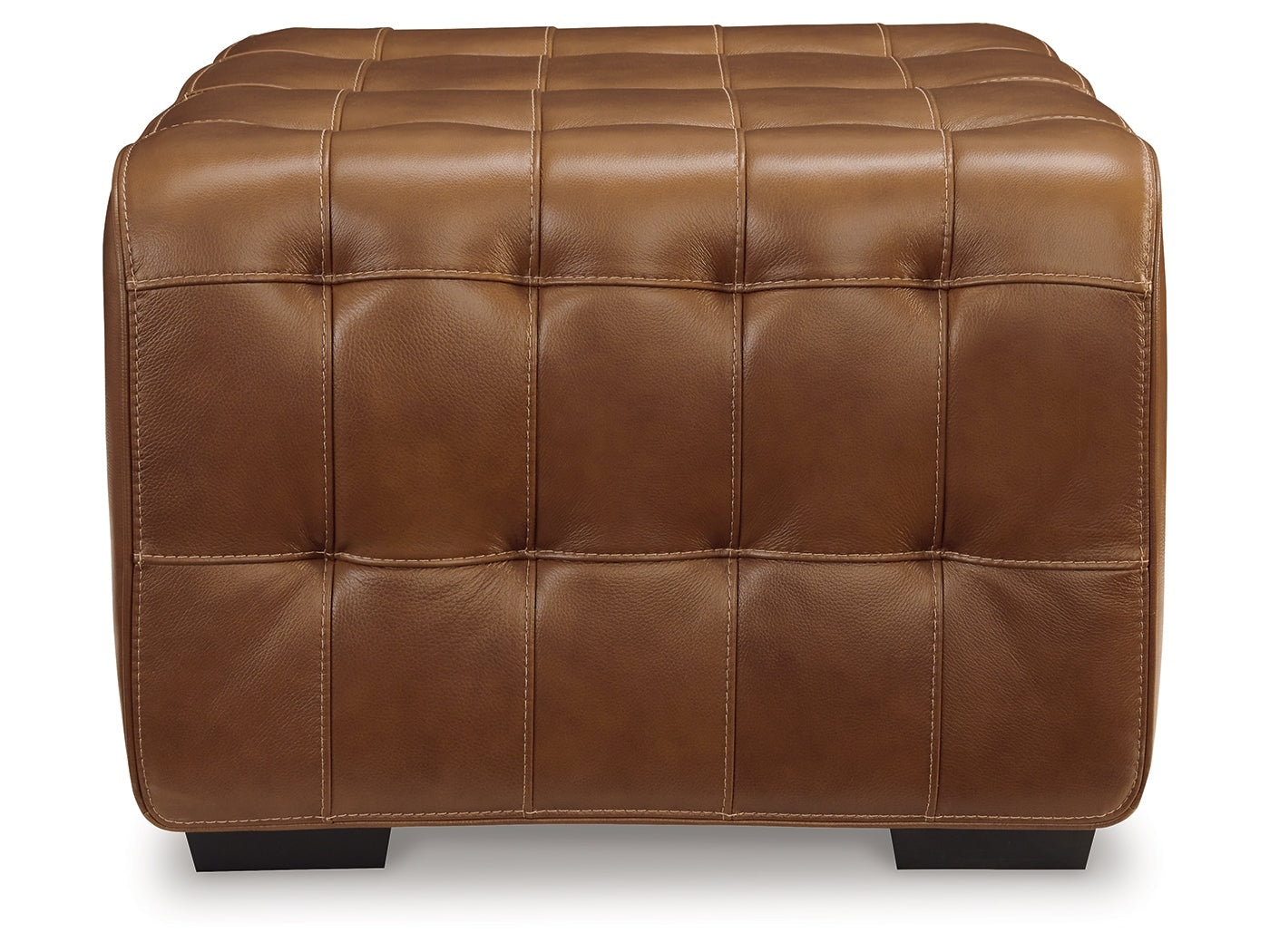 Temmpton Chocolate Oversized Accent Ottoman - Ornate Home