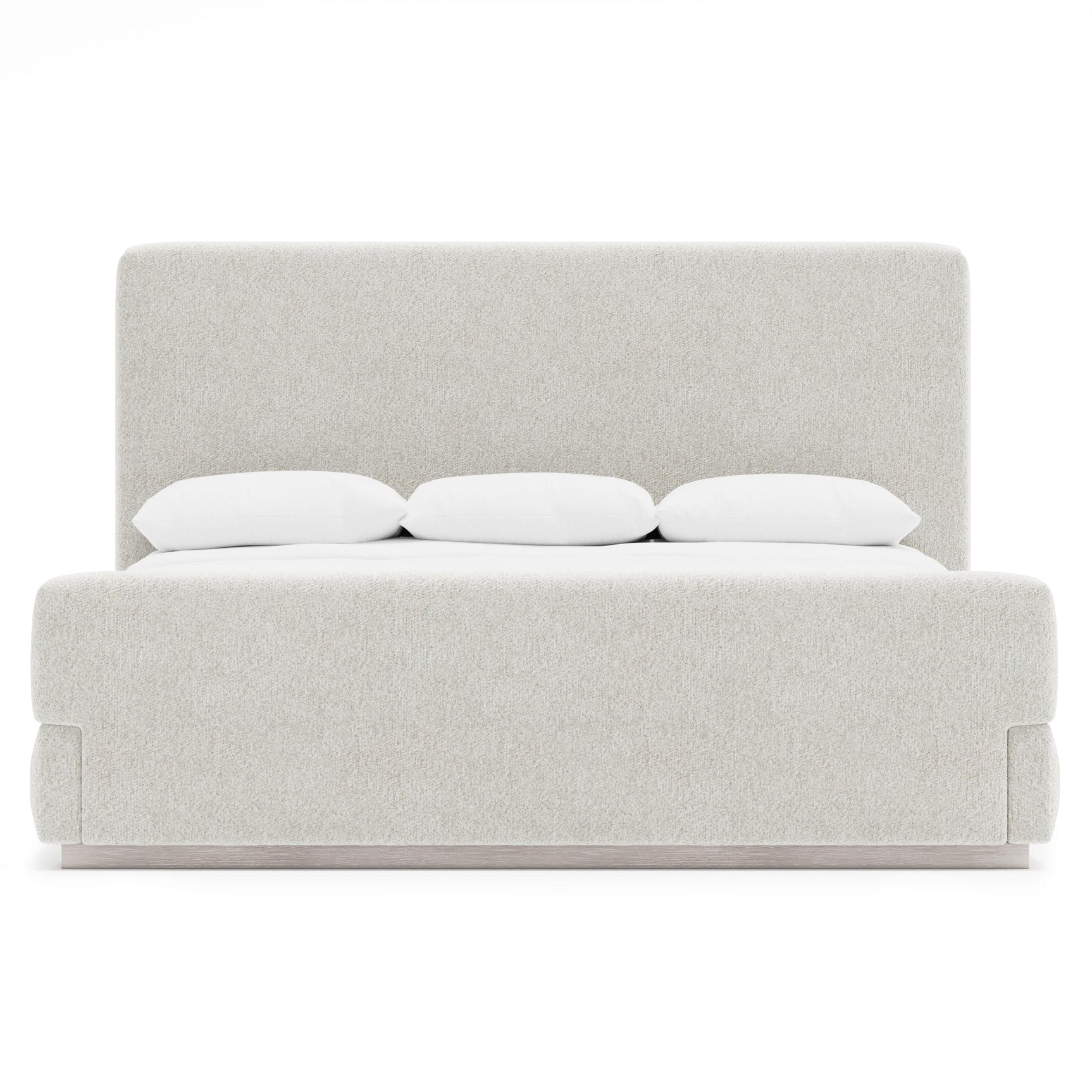 Tempo Larza/White/Cream California King Panel Bed - Ornate Home