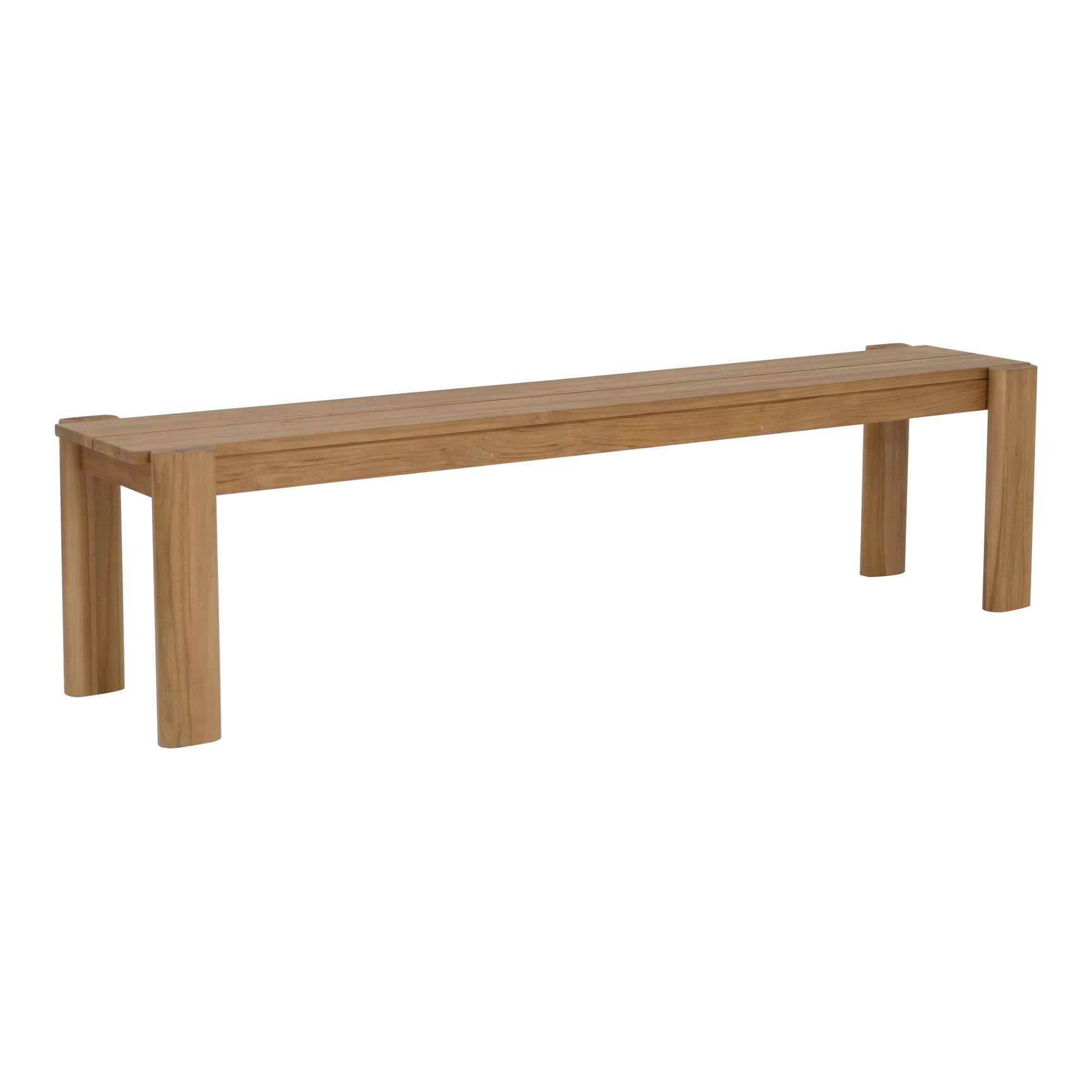 Tempo Natural Outdoor Dining Bench - Ornate Home