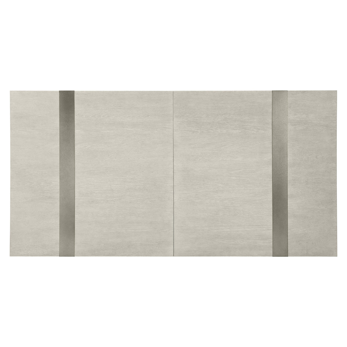 Tempo Satin Nickel Dining Table - Ornate Home