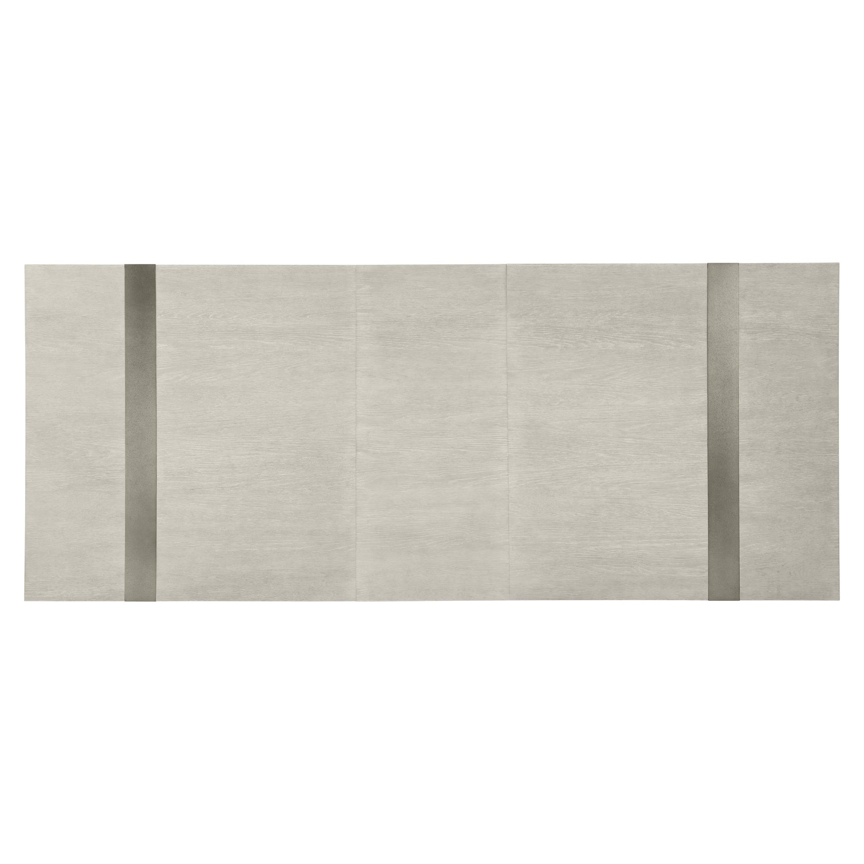 Tempo Satin Nickel Dining Table - Ornate Home