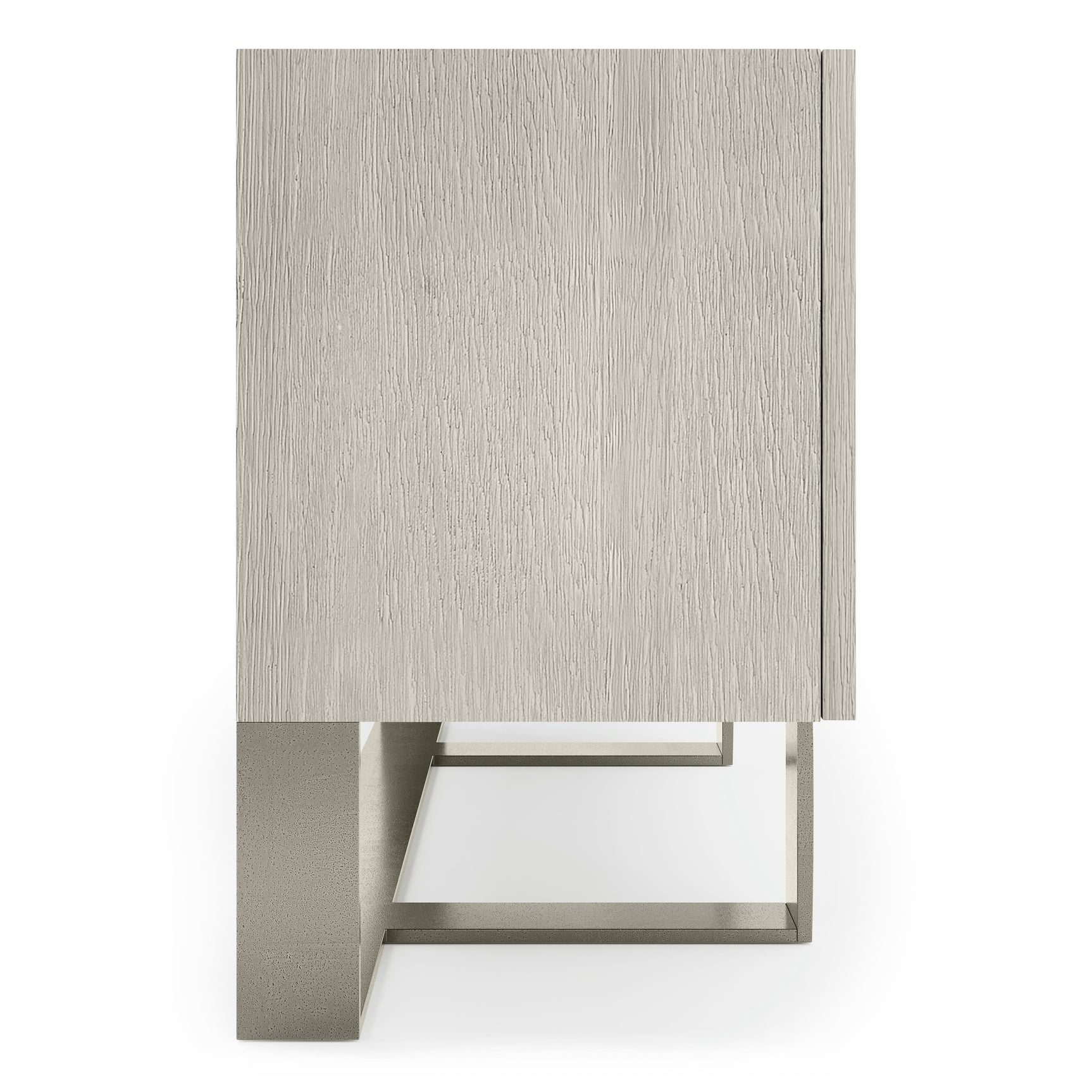 Tempo Satin Nickel/Larza Buffet (68" W) - Ornate Home