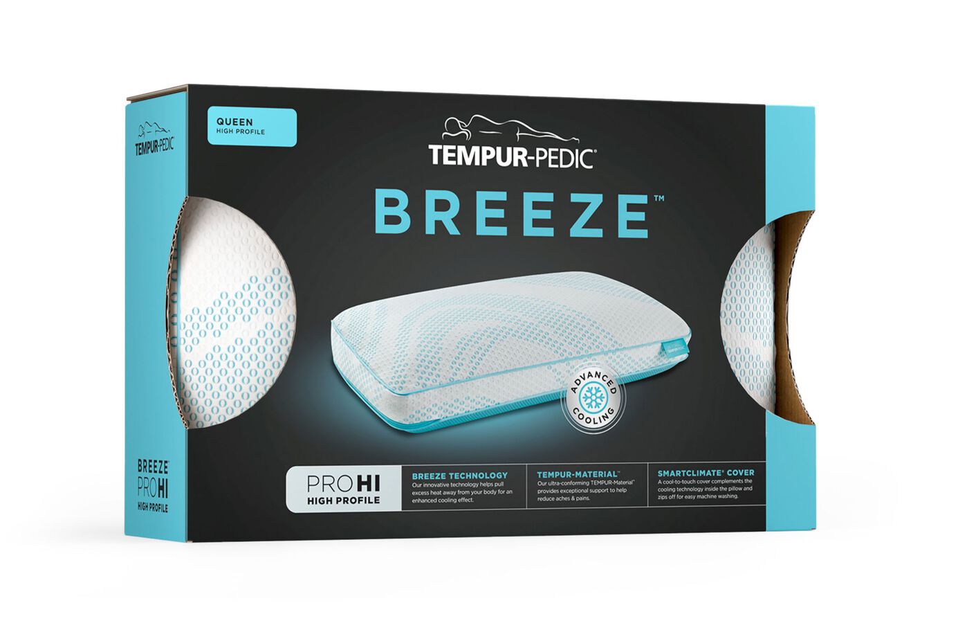 Tempur-Pedic Breeze ProHi 2.0 Pillow - Ornate Home