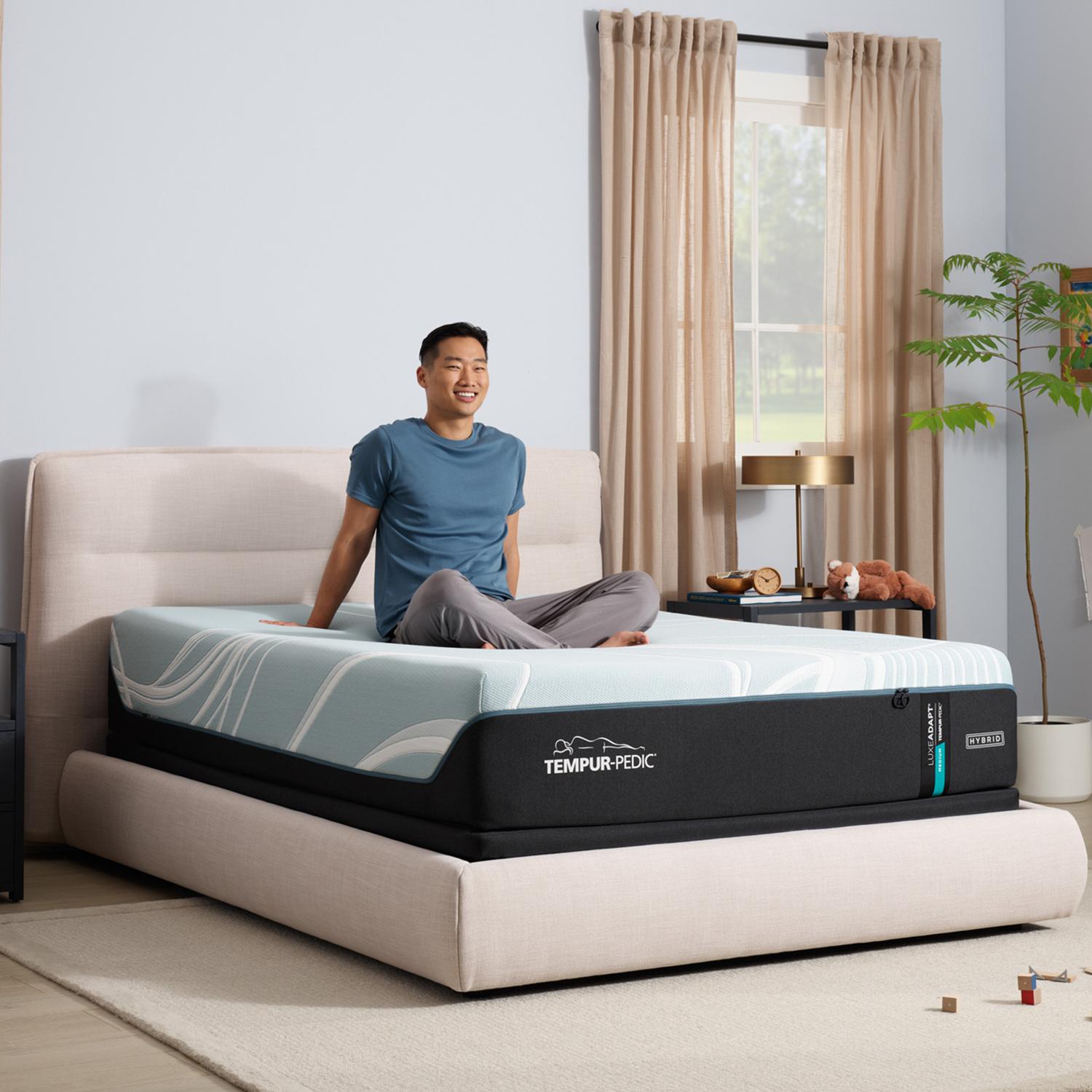 Tempur-Pedic® LuxeAdapt 2.0 Medium Hybrid Mattress - Ornate Home