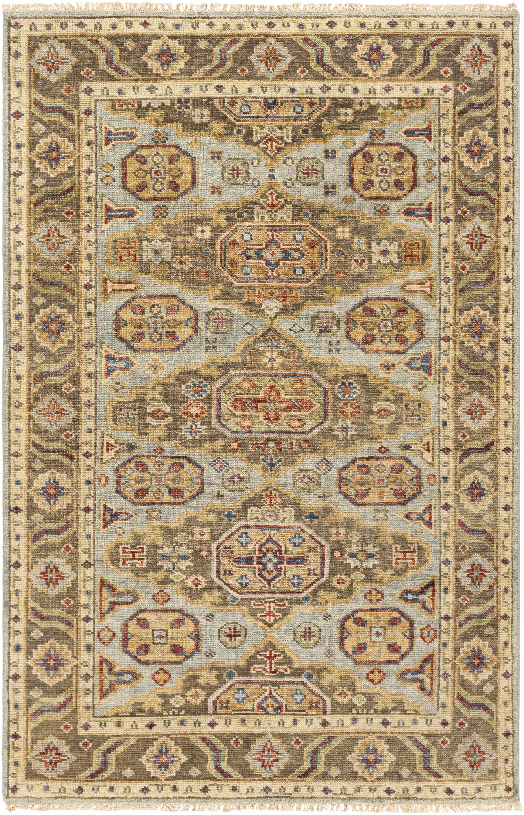 Temvik Handmade Wool Rug - Clearance - Ornate Home