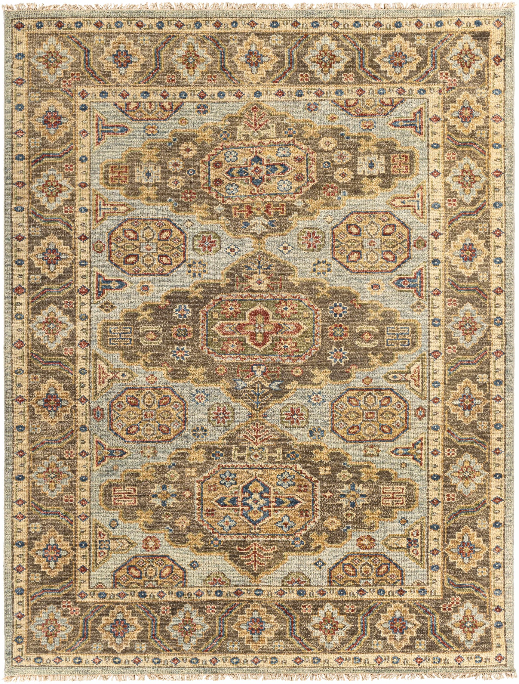 Temvik Handmade Wool Rug - Clearance - Ornate Home