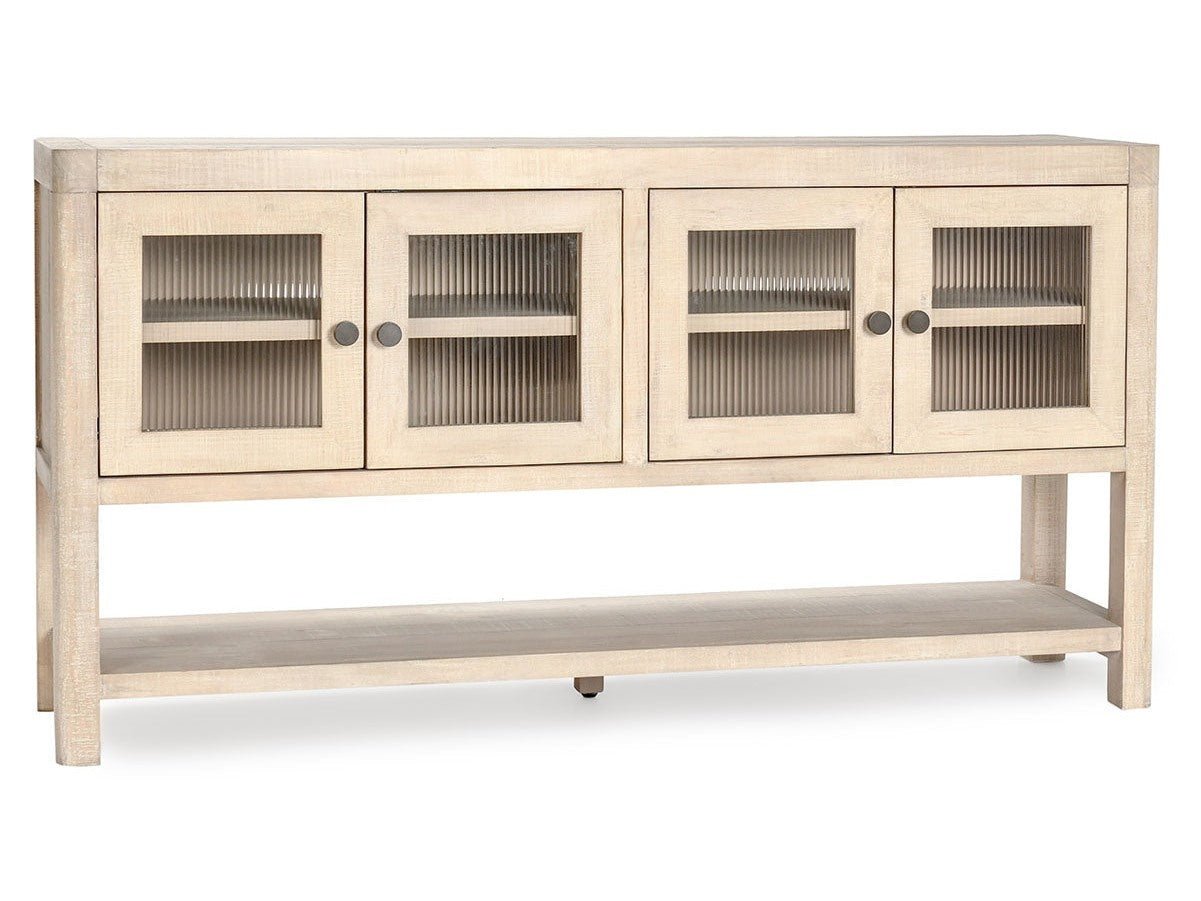 Tenno Whitewash Cabinet - Ornate Home