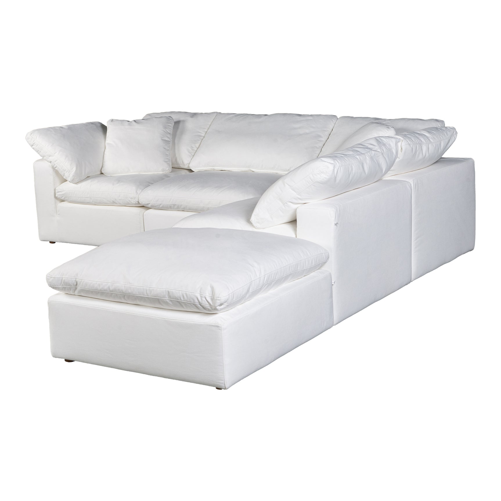 Terra Cream White Condo Dream Modular Sectional - Ornate Home