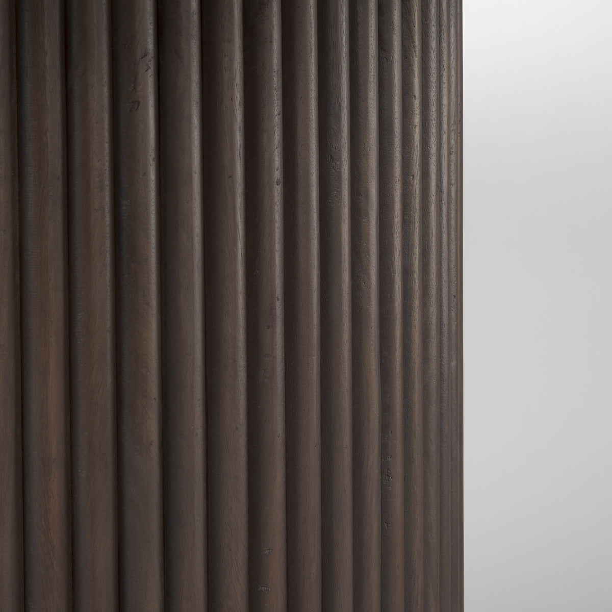 Terra Dark Brown 60" Round Pedestal Dining Table