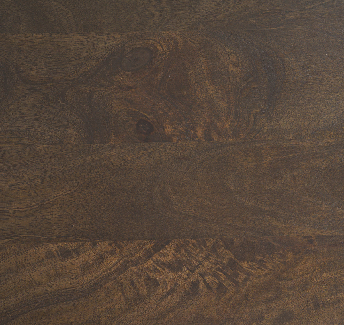 Terra Dark Brown Wood Oval Fluted Coffee Table - Ornate Home