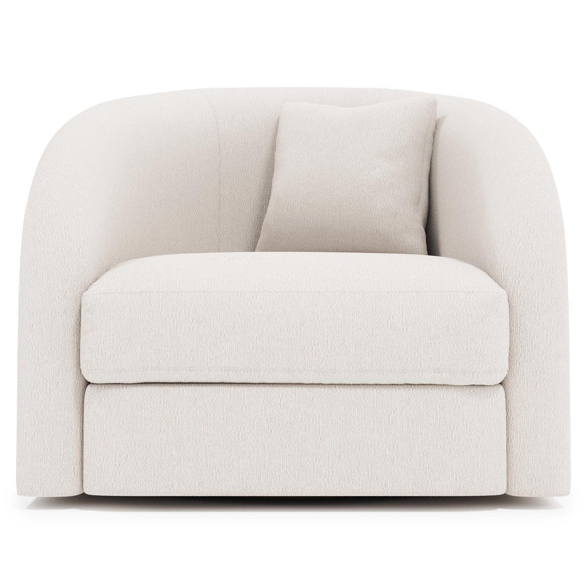 Terra Ivory Swivel Chair - Ornate Home