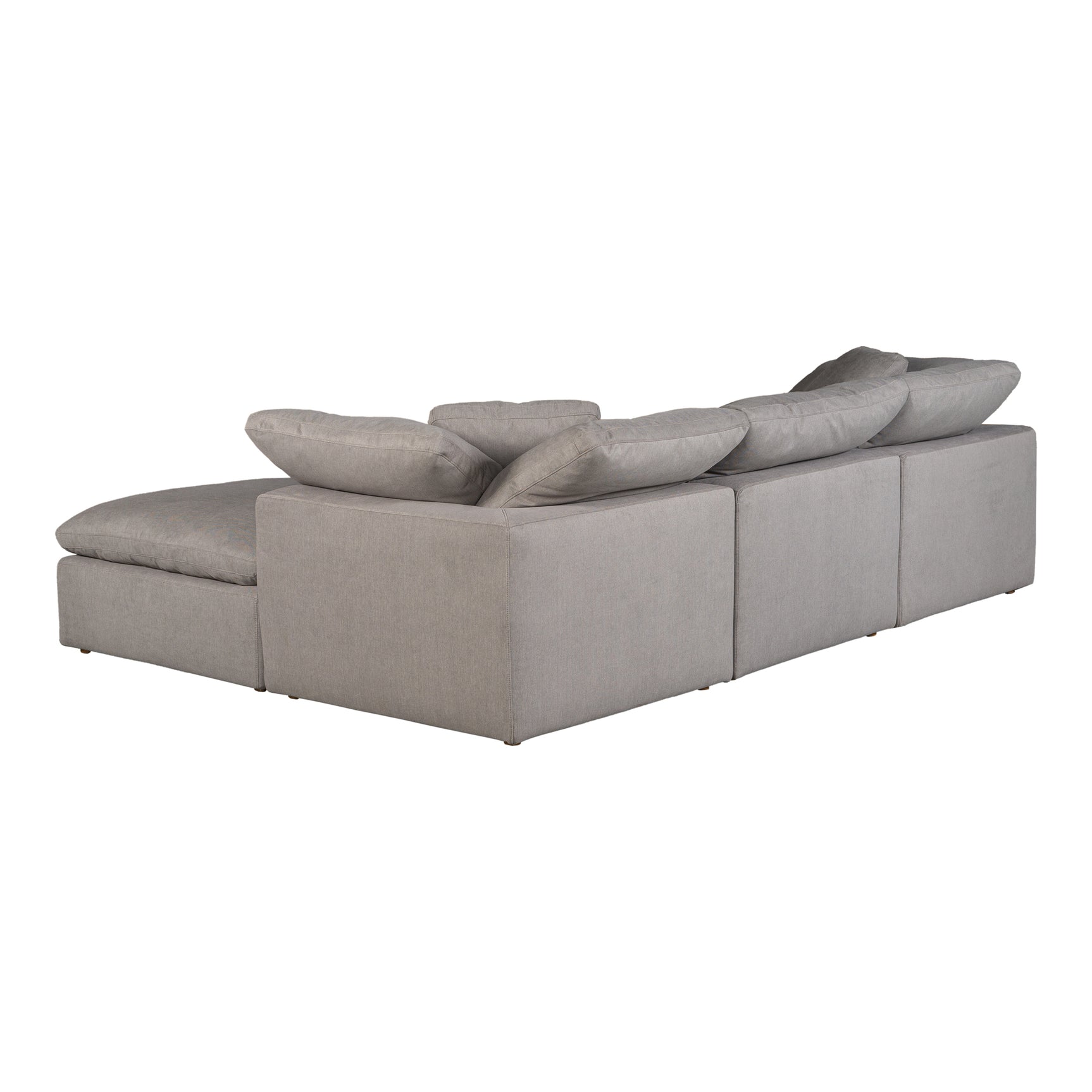 Terra Light Grey Condo Lounge Modular Sectional - Ornate Home