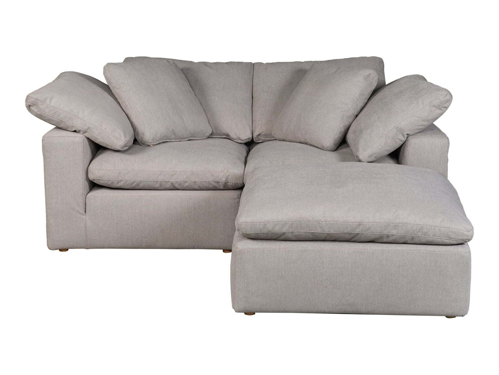 Terra Light Grey Condo Nook Modular Sectional - Ornate Home