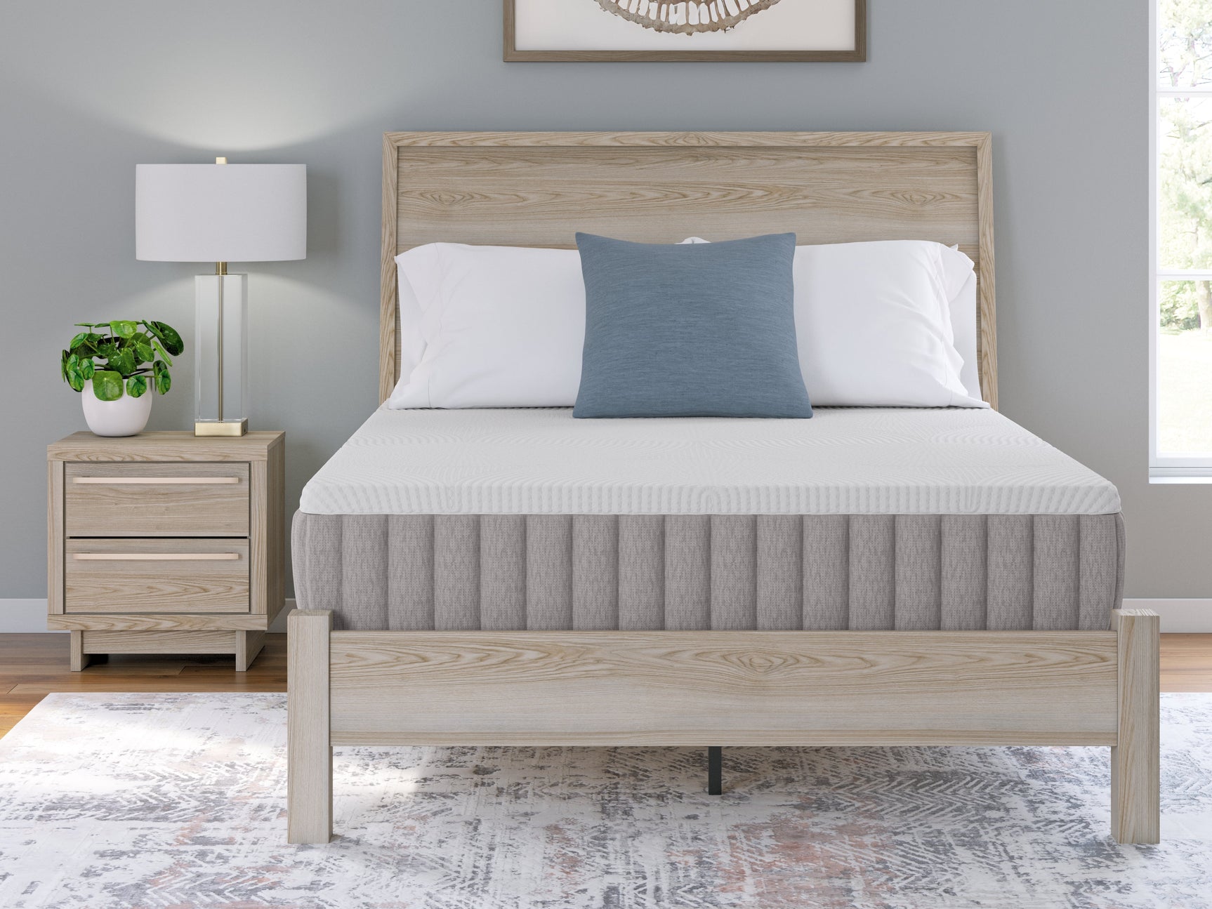 Terra Sleep Firm White Queen Mattress (Online Special Price) - Ornate Home