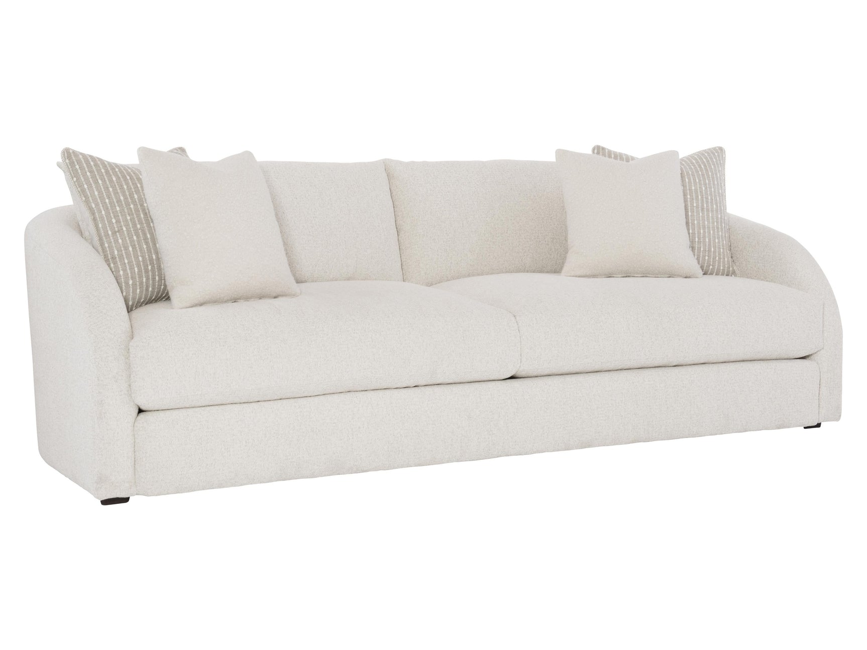 Terra White/Cream Fabric Sofa - Ornate Home