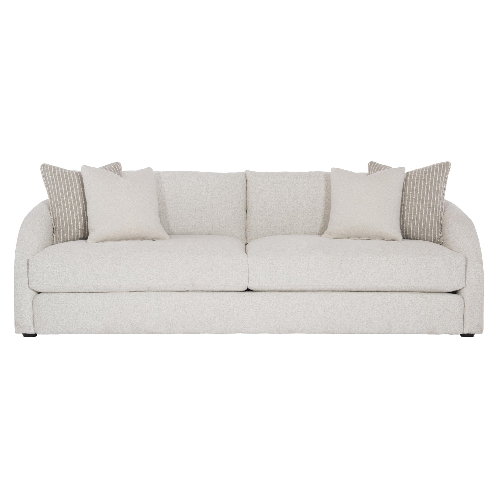Terra White/Cream Fabric Sofa - Ornate Home