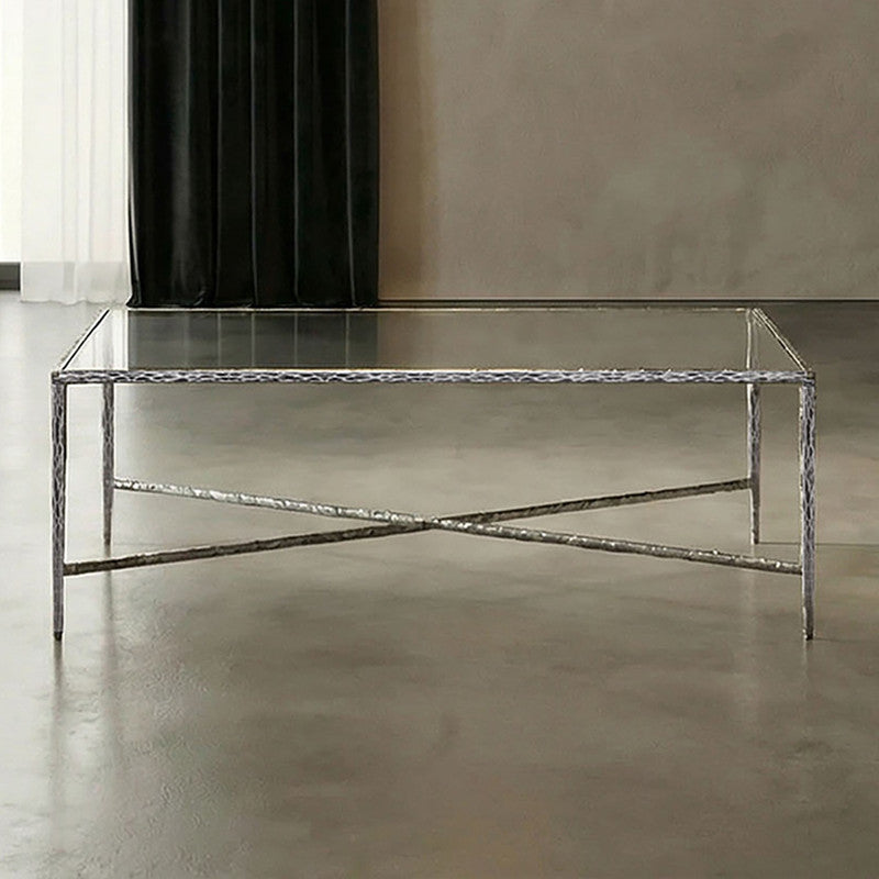 Terva Gunmetal Coffee Table - Ornate Home