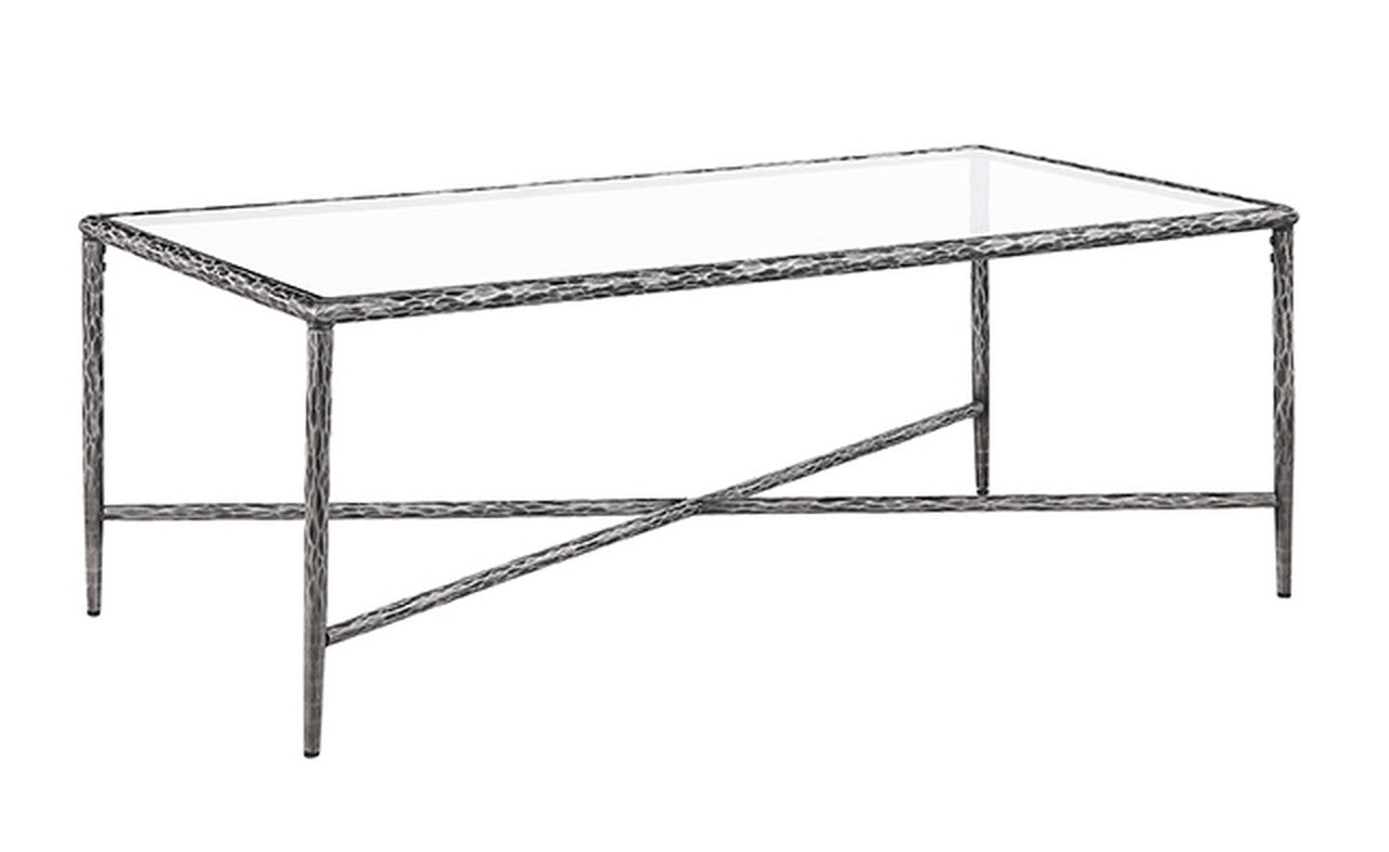 Terva Gunmetal Coffee Table - Ornate Home