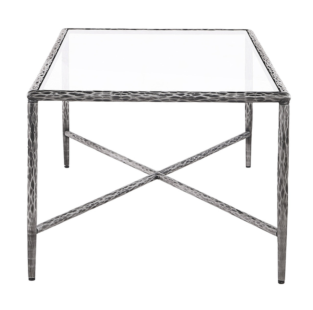 Terva Gunmetal Coffee Table - Ornate Home