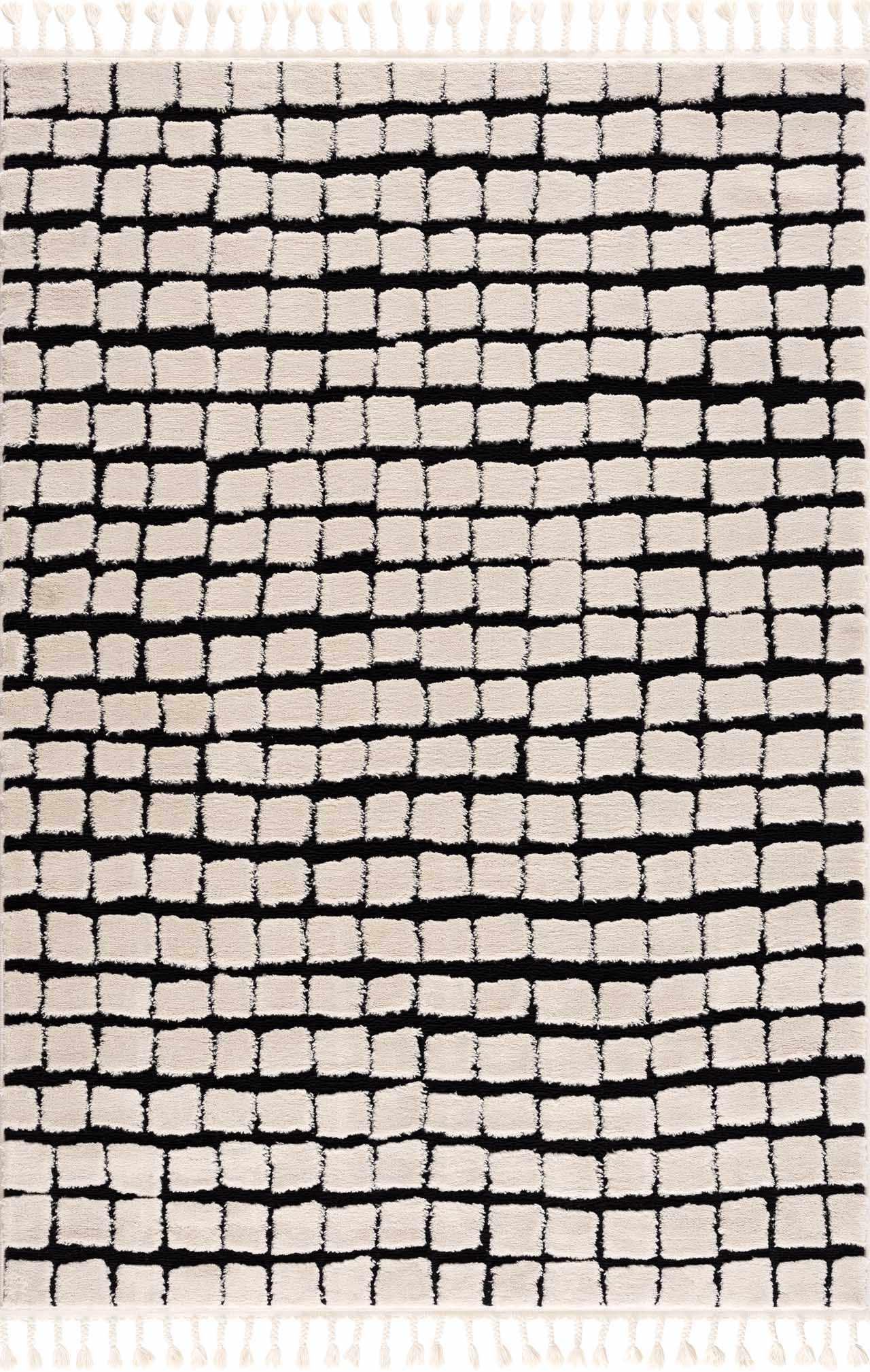 Teshi Checkered Area Rug - Clearance - Ornate Home
