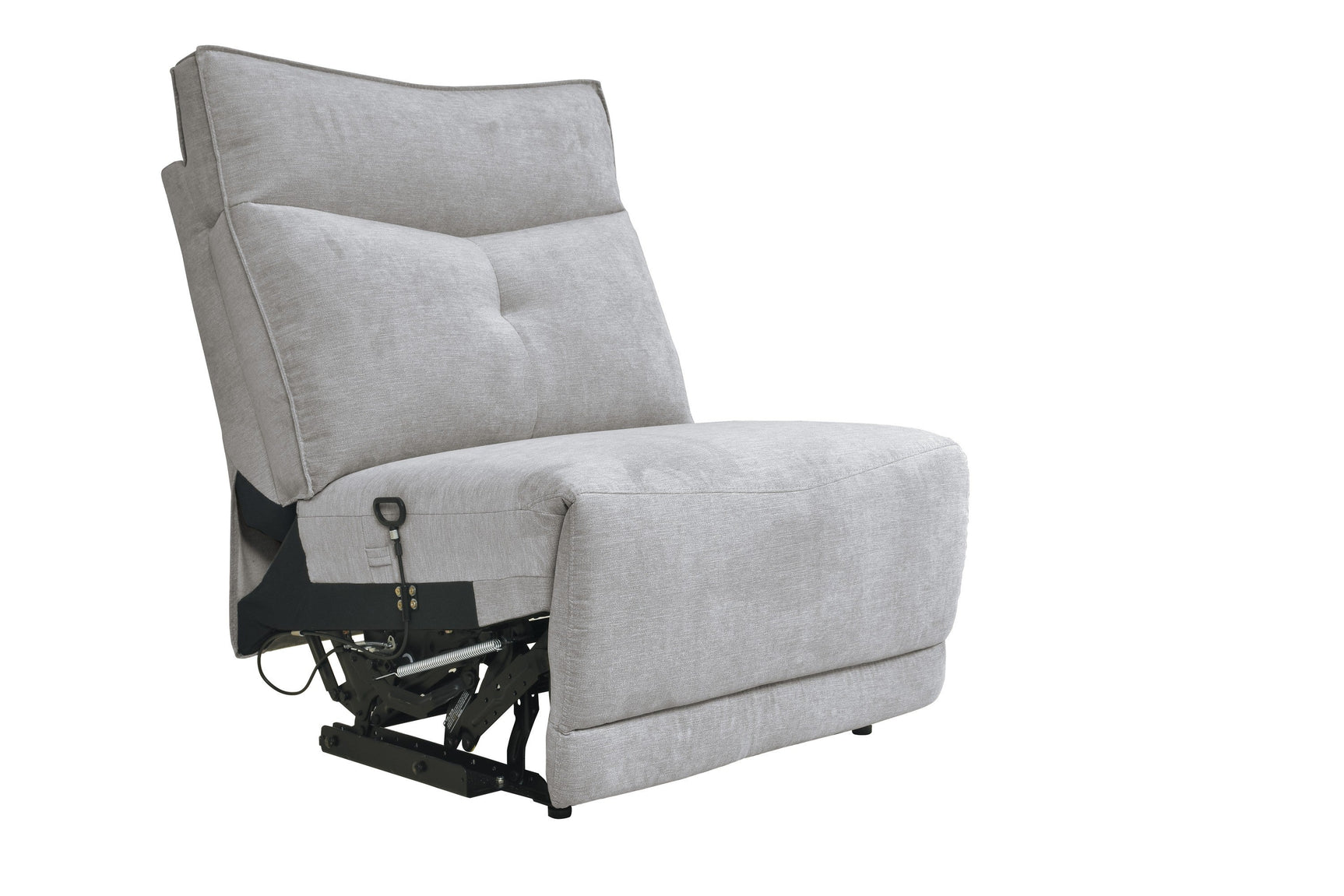 Tesoro Mist Gray 6-Piece Modular Power Reclining Sectional with Right Chaise - Ornate Home