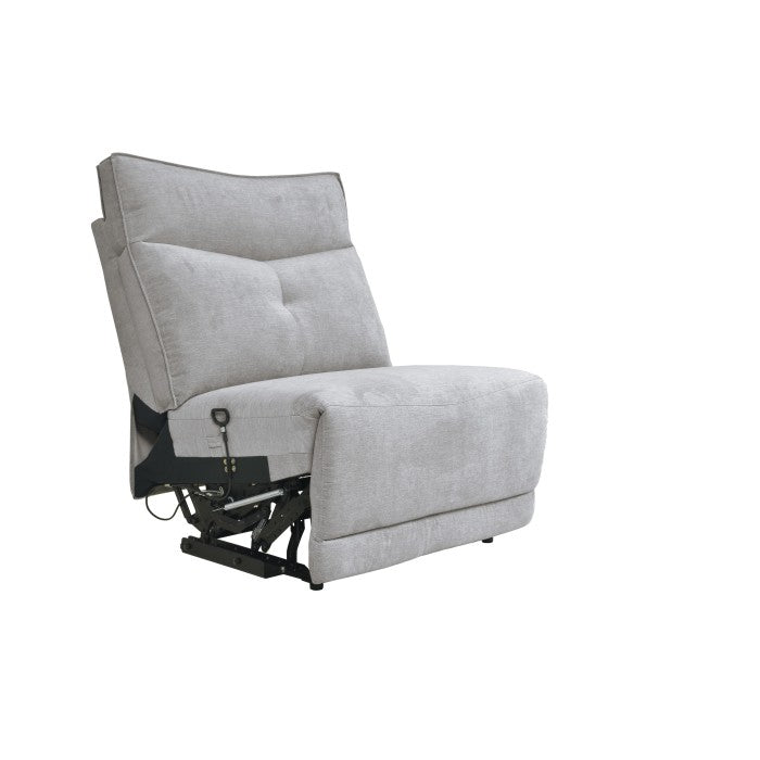 Tesoro Mist Gray 6-Piece Modular Power Reclining Sectional with Right Chaise - Ornate Home