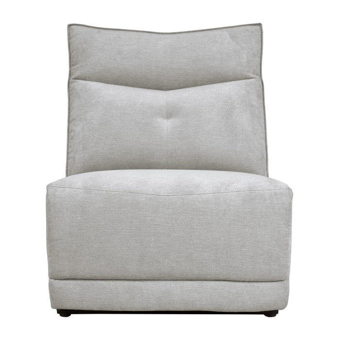 Tesoro Mist Gray 6-Piece Modular Power Reclining Sectionals - Ornate Home